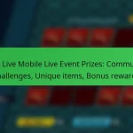 NBA Live Mobile Live Event Prizes: Community challenges, Unique items, Bonus rewards