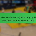 NBA Live Mobile Monthly Pass: App updates, New features, Exclusive currency