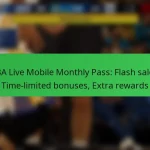 NBA Live Mobile Monthly Pass: Flash sales, Time-limited bonuses, Extra rewards