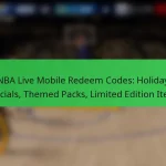 NBA Live Mobile Redeem Codes: Holiday Specials, Themed Packs, Limited Edition Items