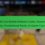 NBA Live Mobile Redeem Codes: Seasonal Events, Promotional Packs, In-Game Currency