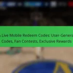 NBA Live Mobile Redeem Codes: User-Generated Codes, Fan Contests, Exclusive Rewards
